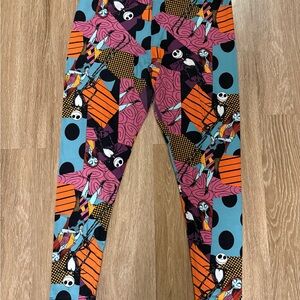 Disney patch work Jack Skellington Leggings